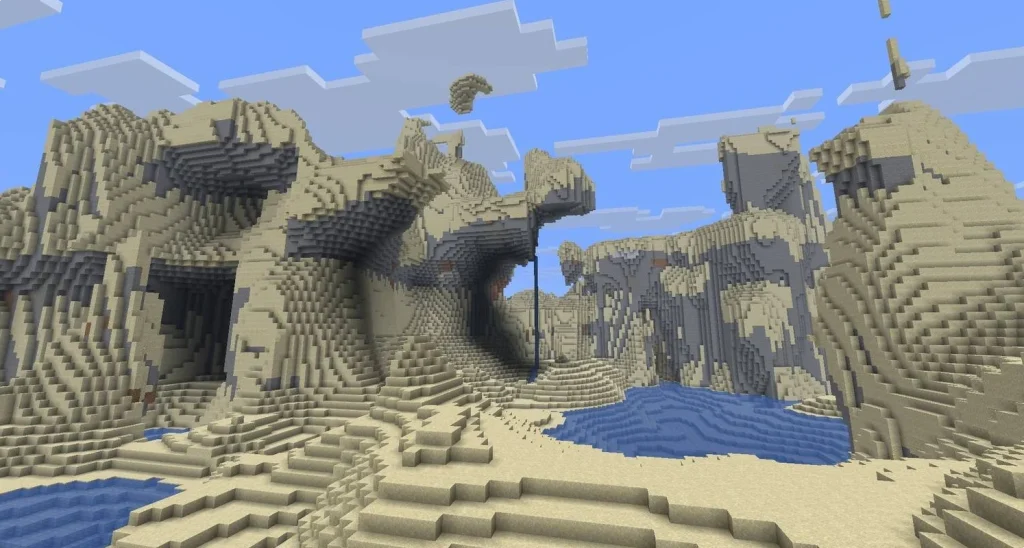 Скриншот игры Мод Legacy Terrain для Minecraft [26.1.2] 10