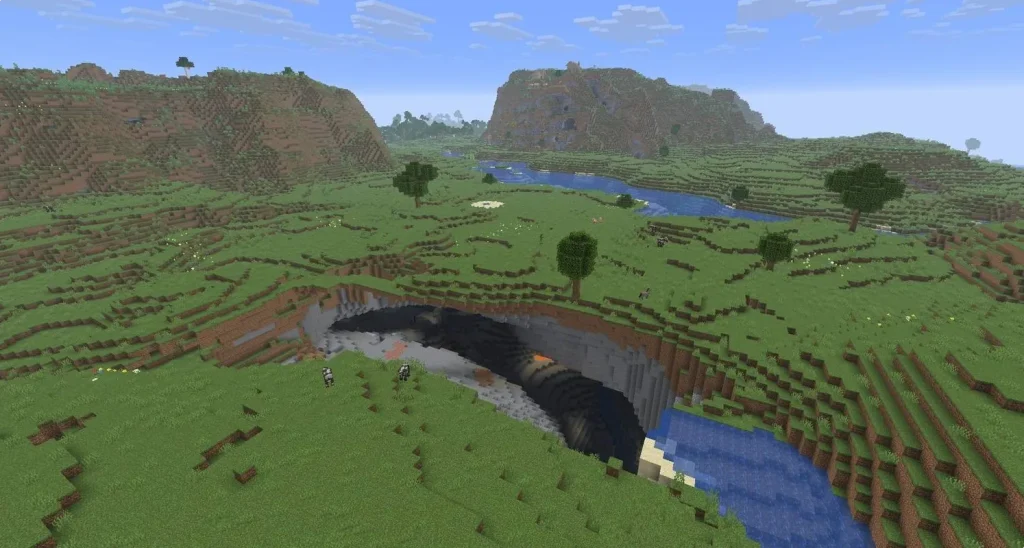 Мод Legacy Terrain для Minecraft [26.1.2] мод - скриншот игры