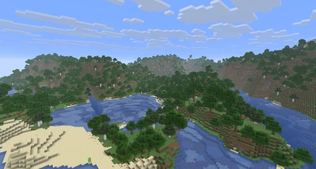 Скриншот игры Мод Legacy Terrain для Minecraft [26.1.2] 5