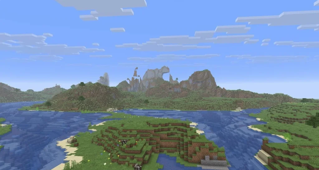 Геймплей Мод Legacy Terrain для Minecraft [26.1.2] - скриншот 8