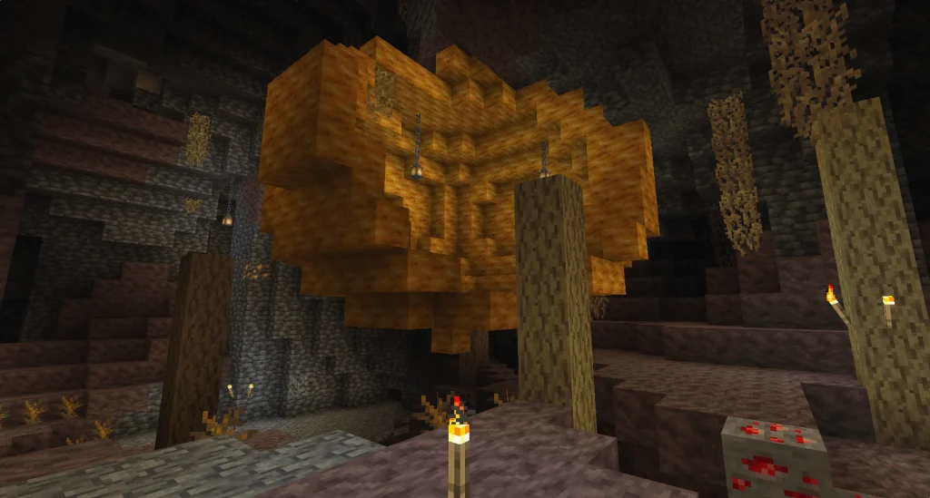 Геймплей Мод Orpiment для Minecraft [1.20.1] - скриншот 3